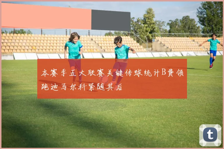 本赛季五大联赛关键传球统计B费领跑迪马尔科紧随其后